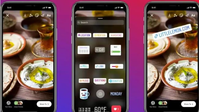 Kommen Links in Stories?