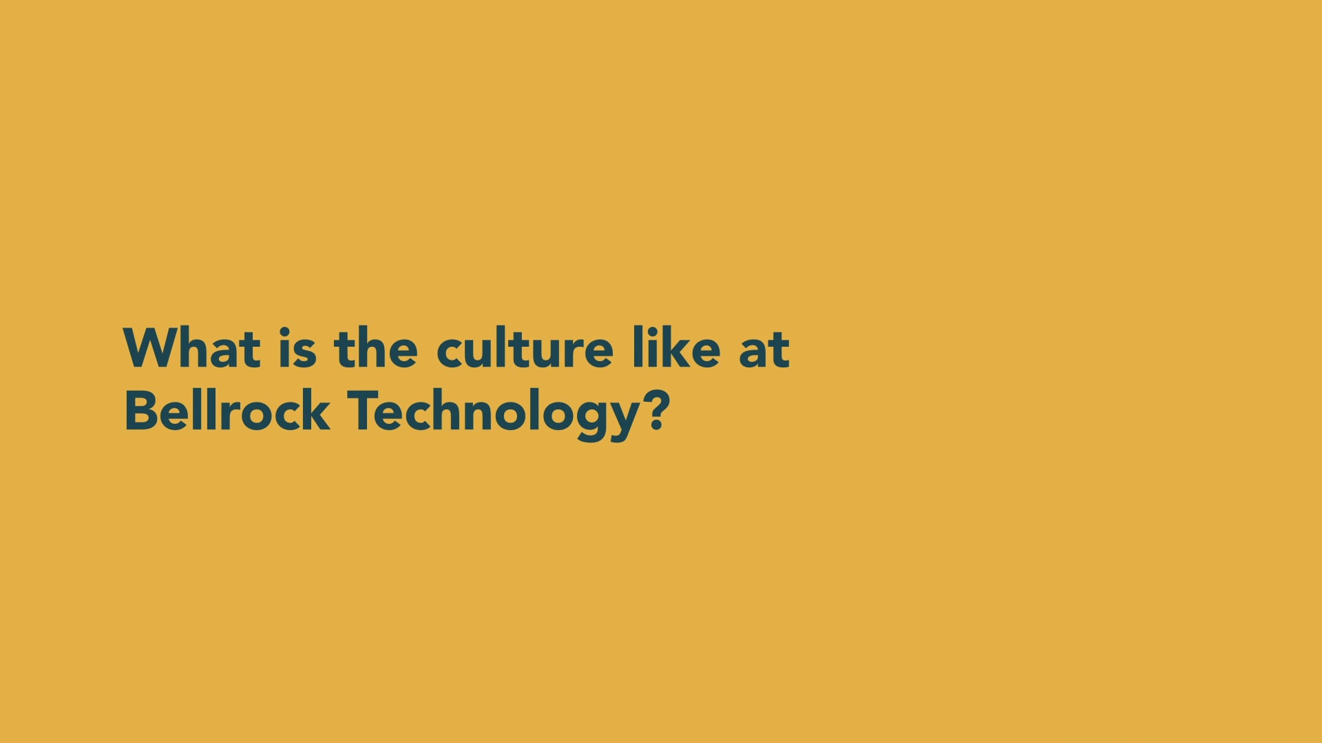 what-is-the-culture-like-at-bellrock-technology-on-vimeo