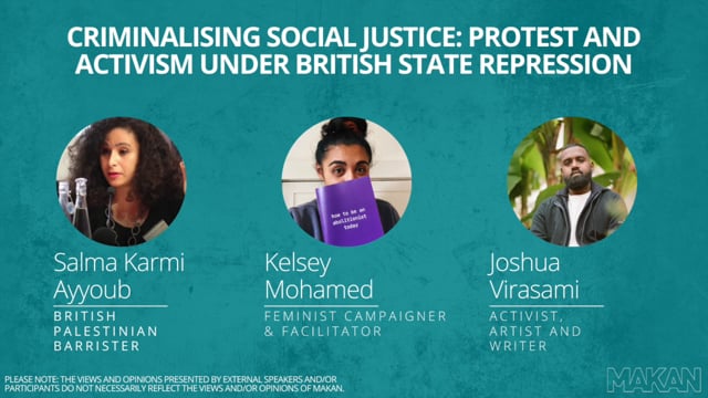 Criminalising Social Justice: Protest and Activism under British State Repression