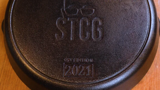 THE OG  12” Cast Iron Skillet with Lid – SHOP STCG