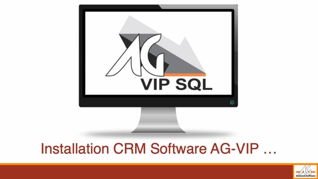 Installation der CRM Software AG-VIP