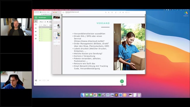 Der eigene Onlineshop - die ersten Schritte mit Jonas 06.07.21