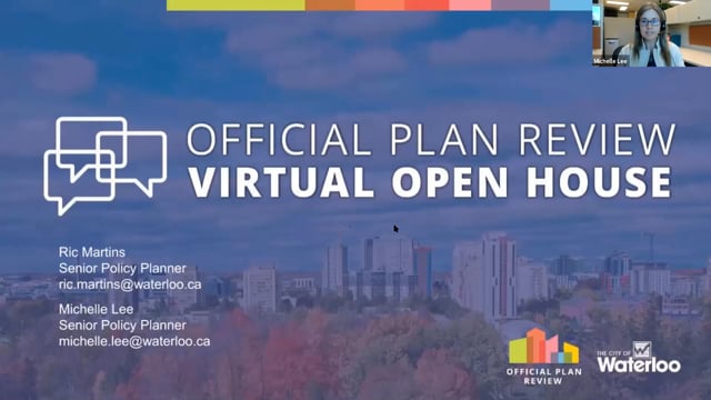 Official Plan Review Open House (June 2021)
