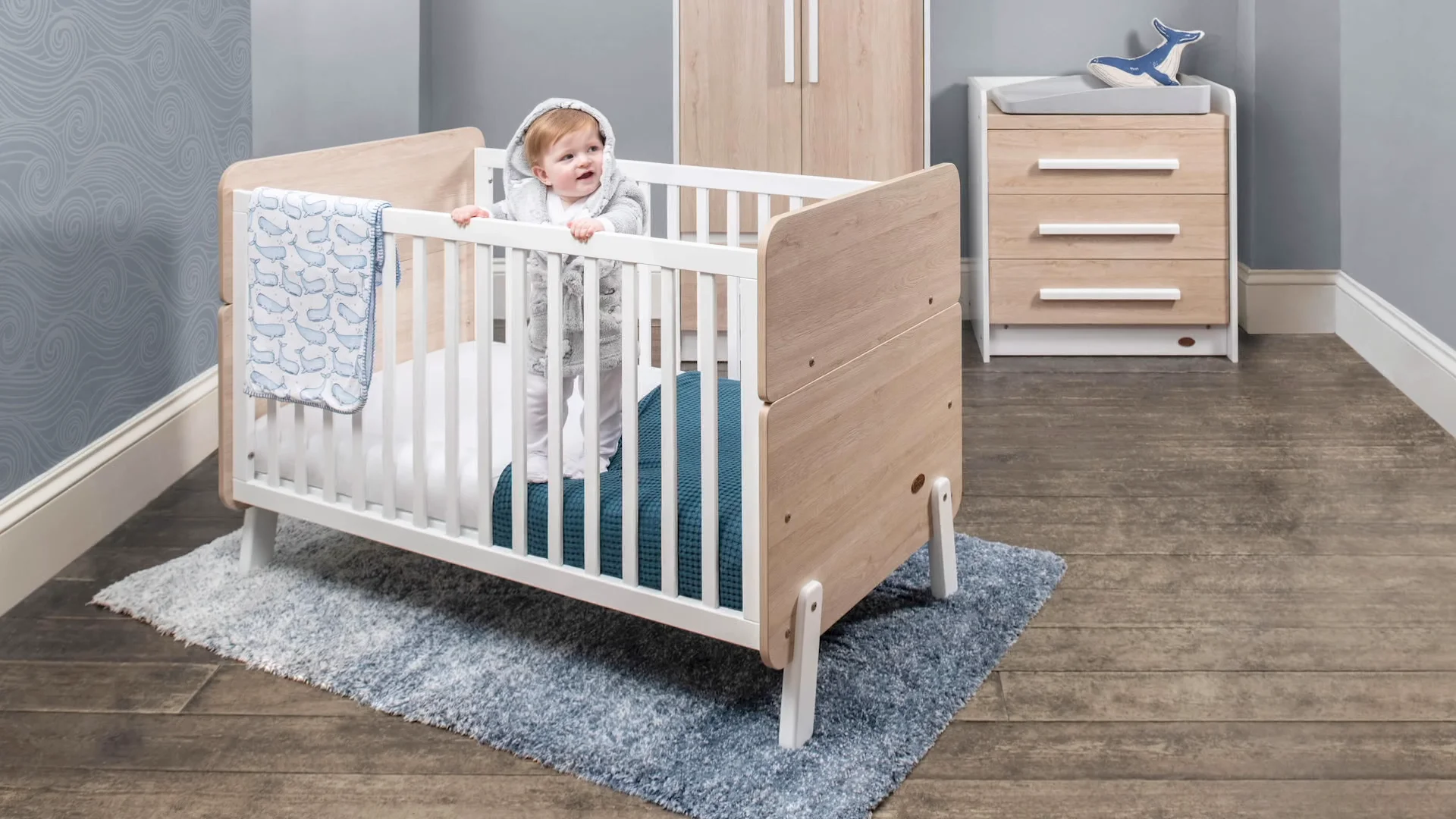 Boori eton hotsell expandable cot bed