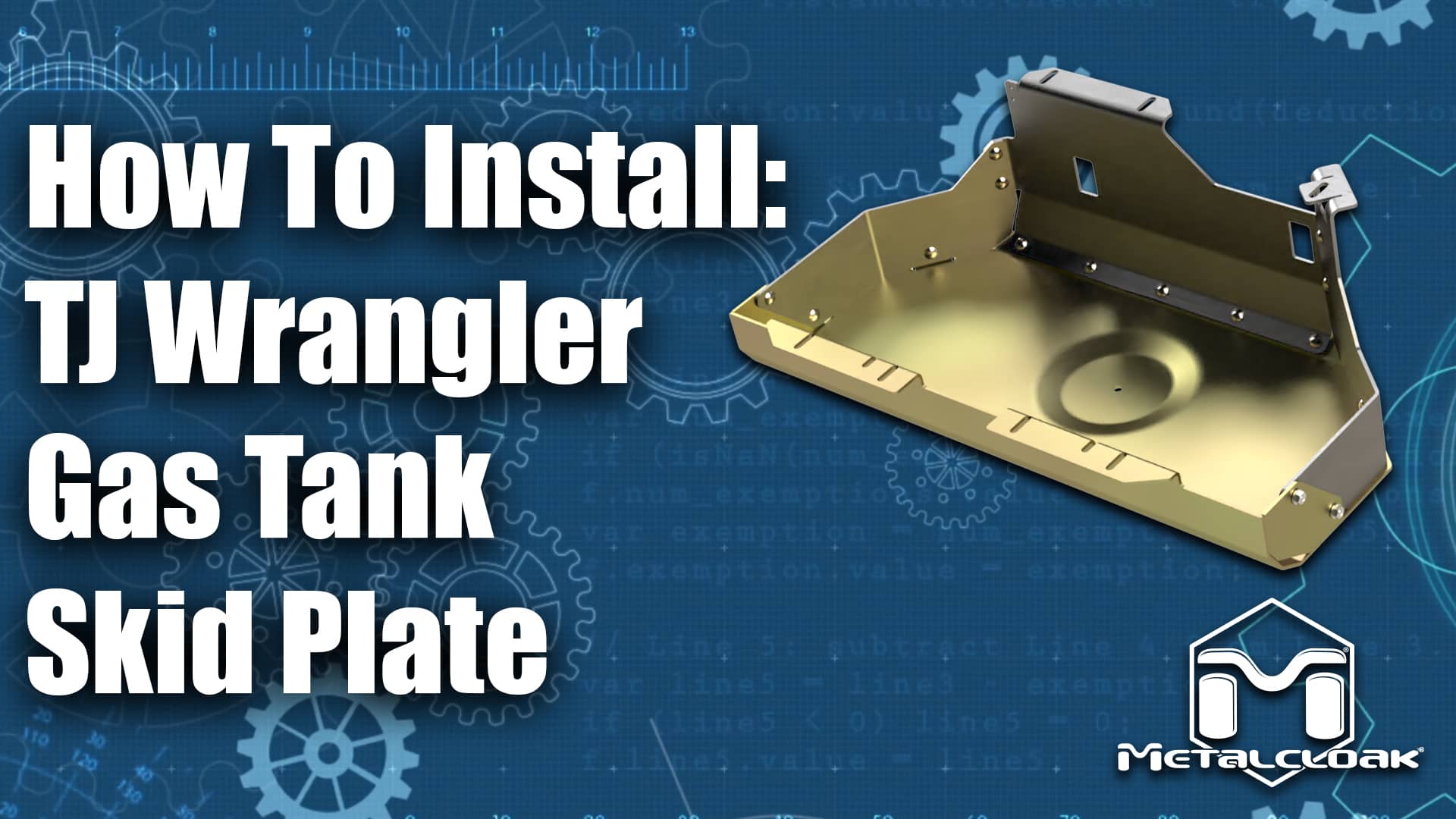 How To Install TJ/LJ Gas Tank Skid Plate on Vimeo
