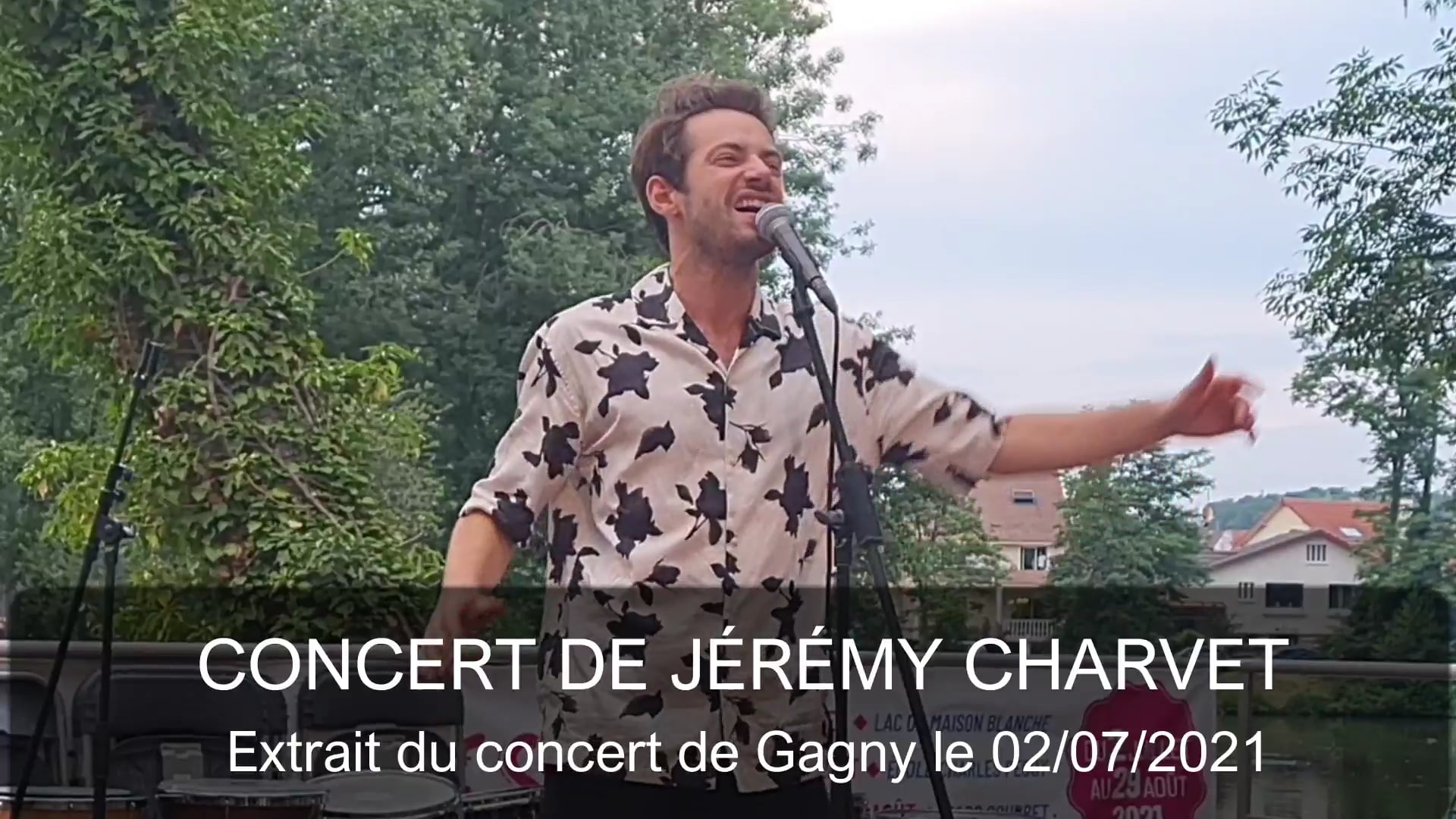 Concert de Jérémy Charvet - 02/07/2021