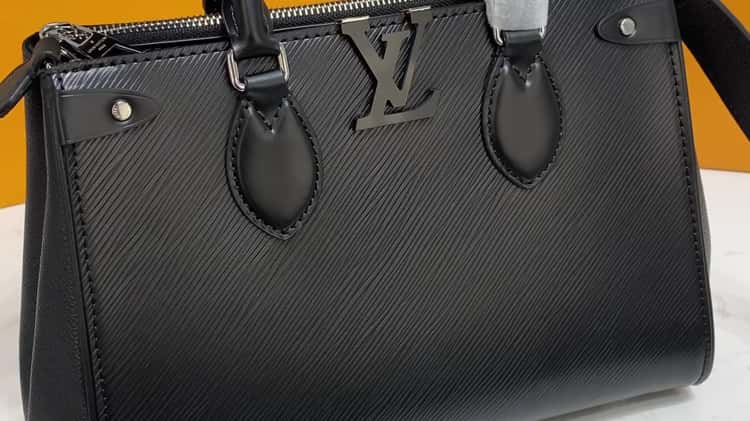 M57960 Louis Vuitton Monogram Seal Keepall XS-Black