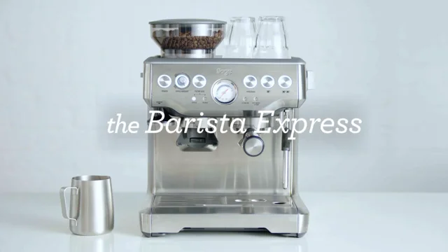 Cafetera manual Barista Express de Sage Breville - Claudia&Julia