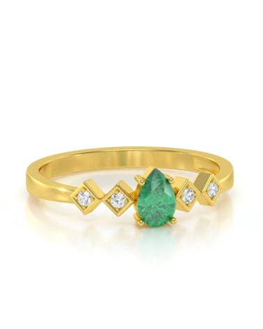 Vidéo: Bague Or Jaune Saphir et diamants 1.296grs