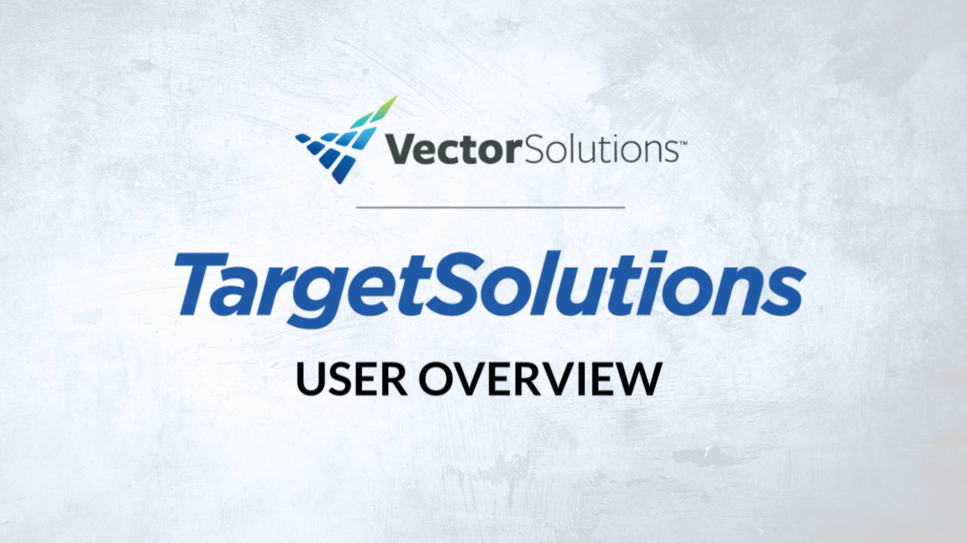 Vector LMS, TargetSolutions Edition User Overview Video on Vimeo