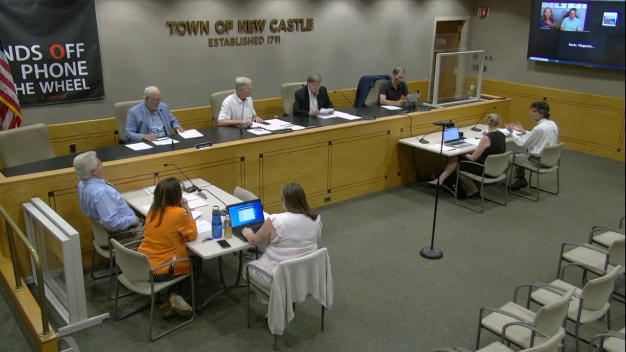 Town of New Castle Planning Board Meeting 7/6/21 on Vimeo