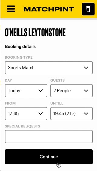 Booking User Flow on Vimeo