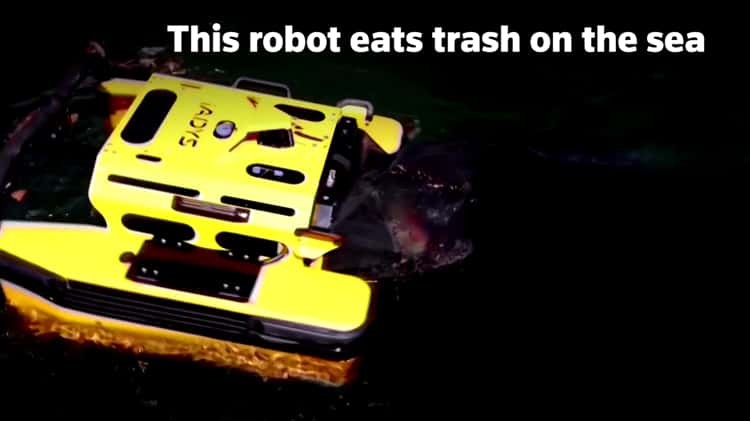 Meet Jellyfishbot, the robot that likes to eat sea trash