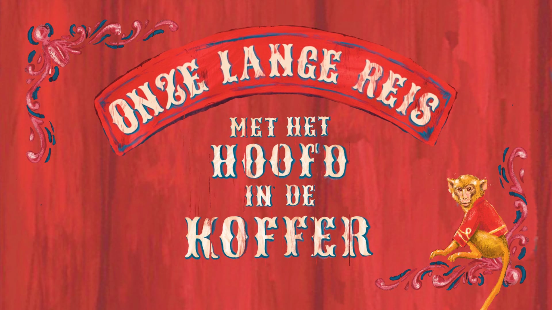 Book trailer Onze Lange Reis Met Het Hoofd In De Koffer