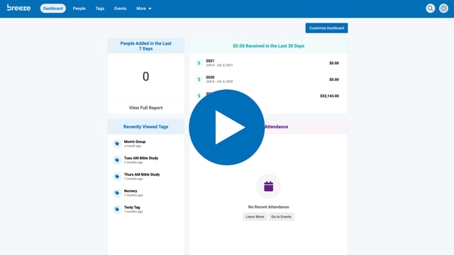 Church Management Software - Try Breeze, The World's Easiest ChMS