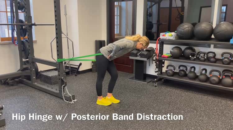 Banded Hip Hinge — Rehab Hero