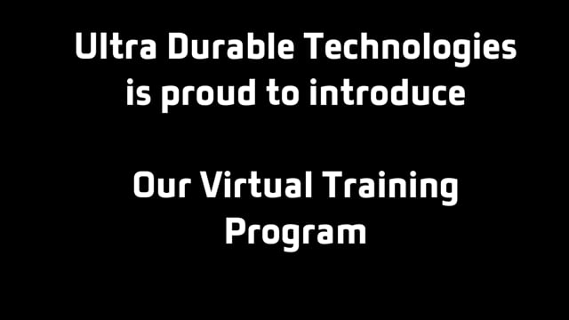 UDT Online Training Program