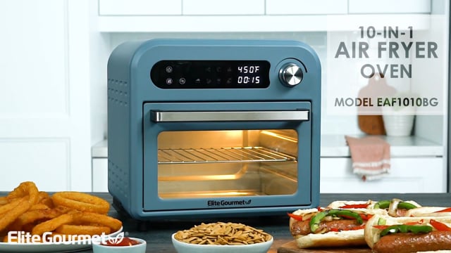 Infinite-Use Air Fryer Oven (Slate Blue) video thumbnail