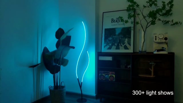 RGB Ripple Floor Lamp video thumbnail