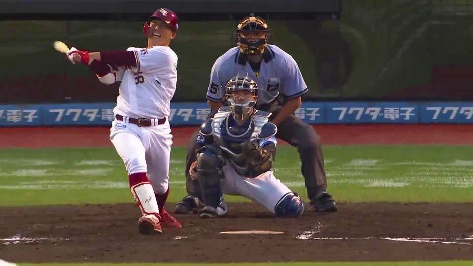 【8回裏】イーグルス・田中貴 DH起用に応えるソロホームラン!! 2021/7/10 E-L