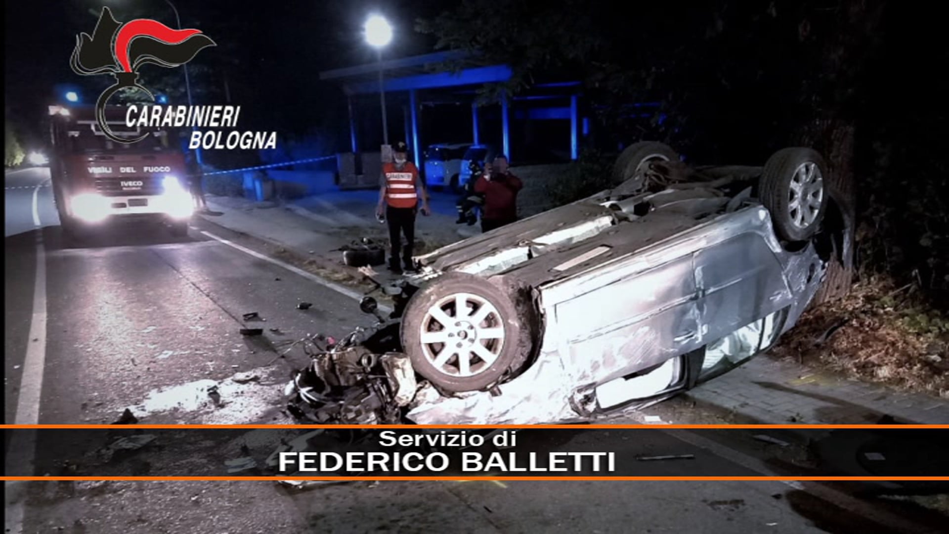 Incidente Mortale Sulla Porrettana - éTV Rete 7