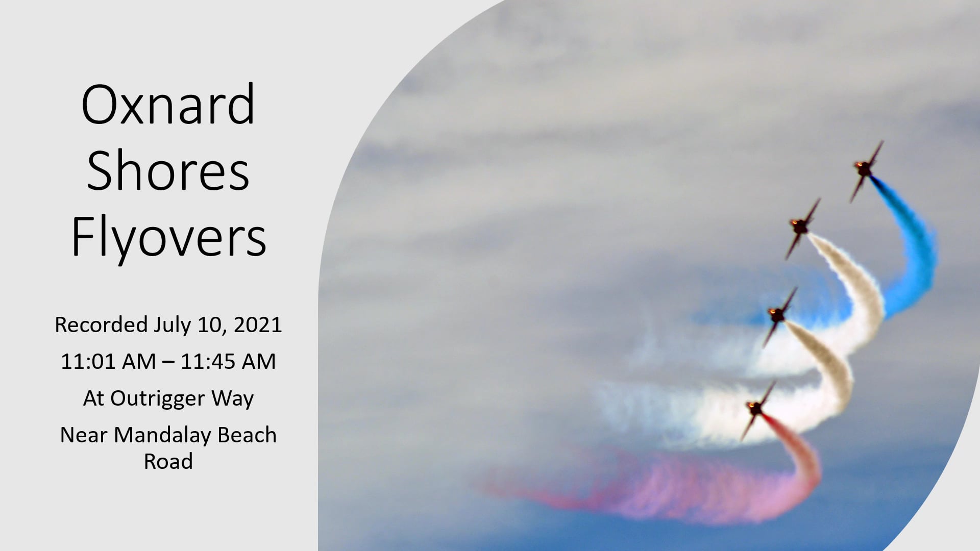 Oxnard Shores Flyovers.mp4