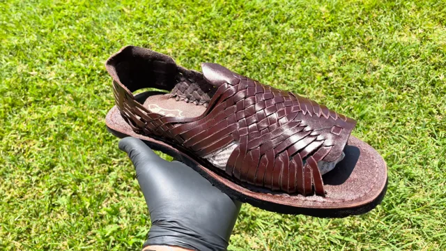 Mexican huaraches on sale with tire soles