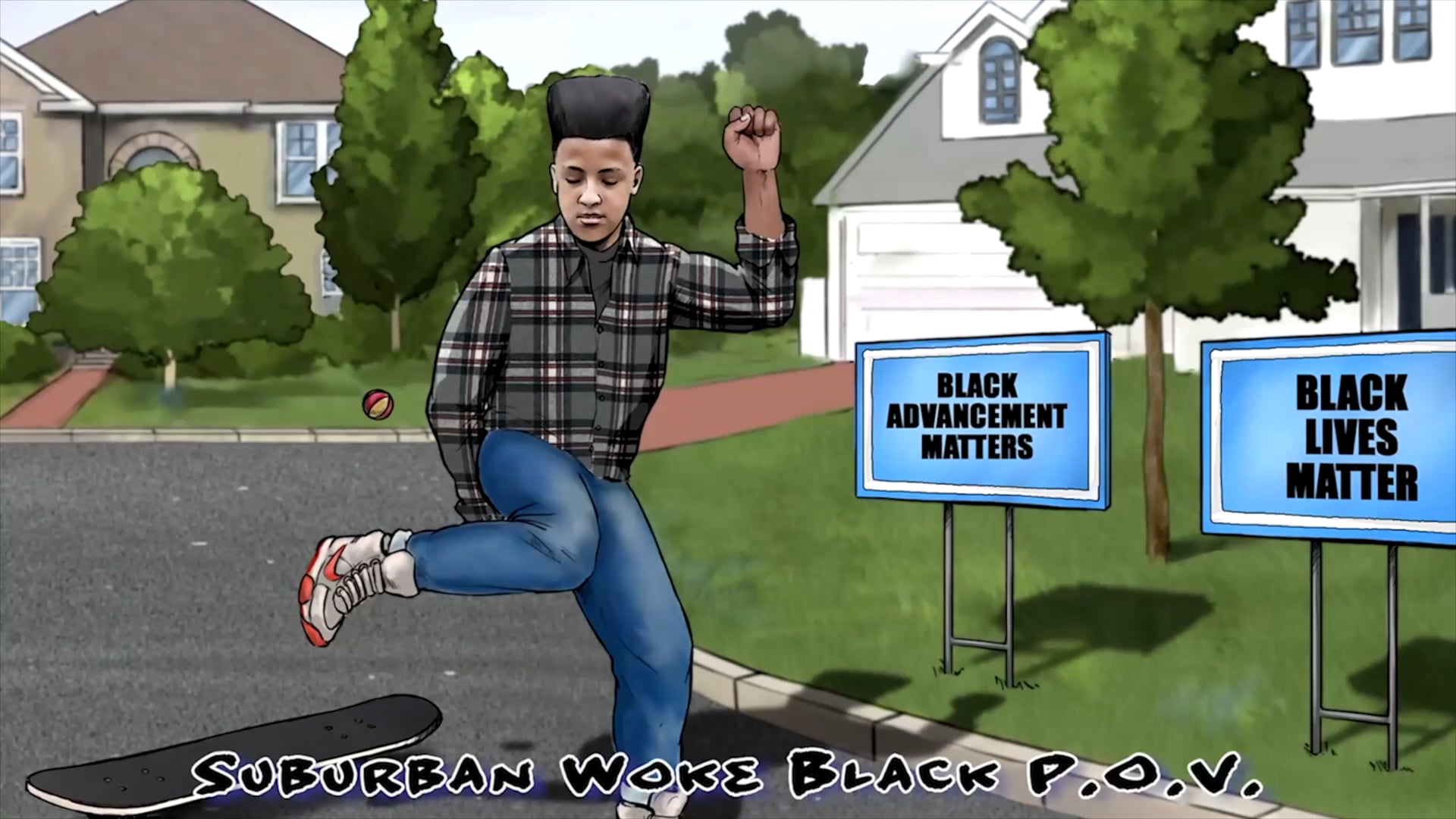 Suburban Woke Black Friend-No Racist