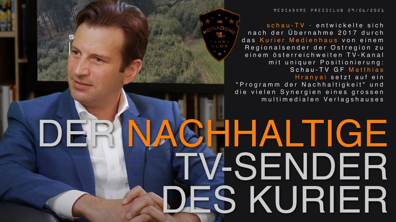 mediadome: Der nachhaltige TV-Sender des Kurier