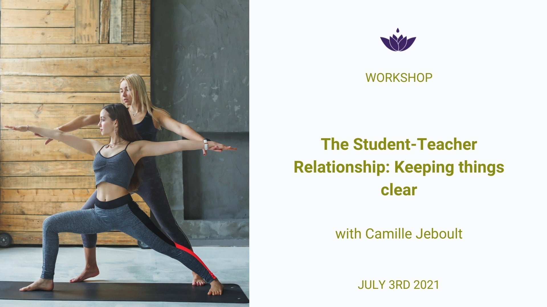 Watch Workshop Online | Vimeo On Demand on Vimeo
