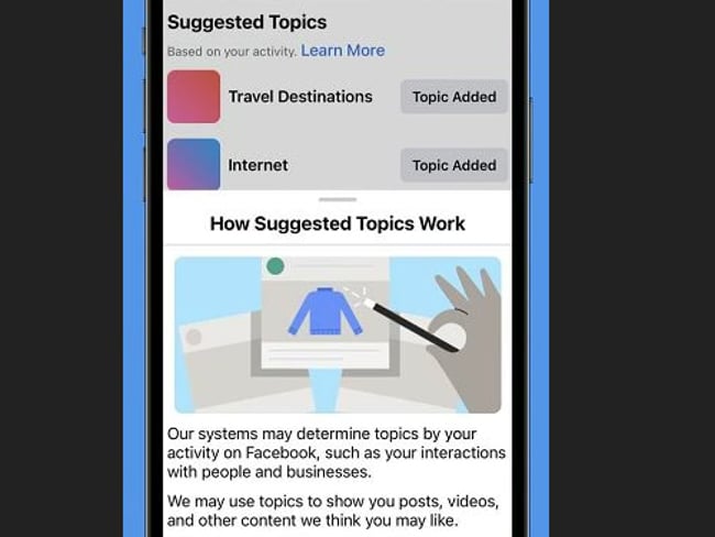 Neuer Algorithmus: Vorgeschlagene Themen