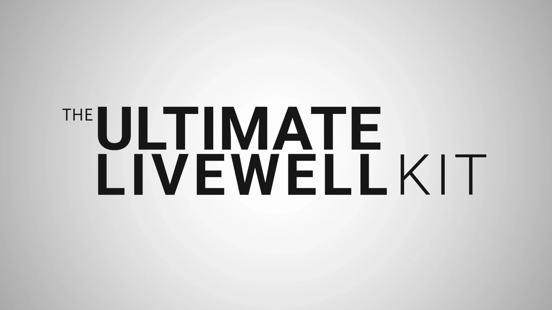 GOFR® Ultimate Livewell Kit
