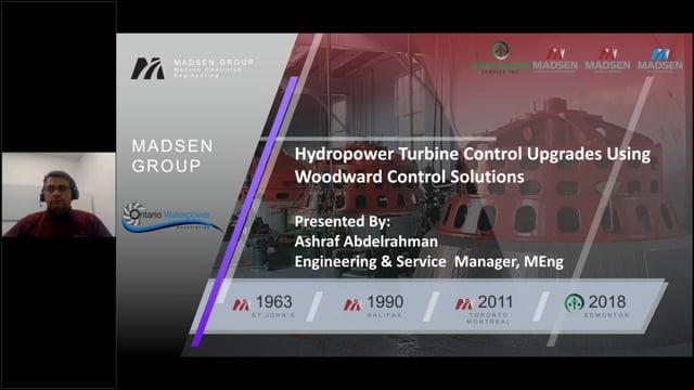 Madsen Controls & Engineering Presents Hydropower Turbine Control Upgrade Using Woodward Control Solutions