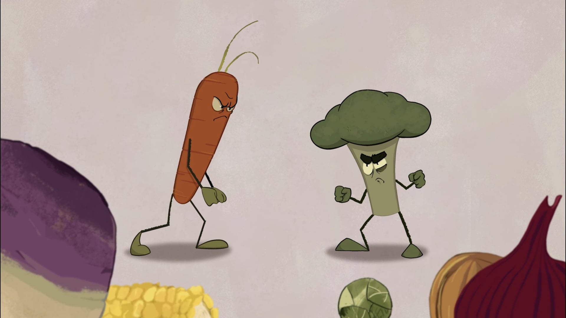 Carrot vs Broccoli - Declan Davis