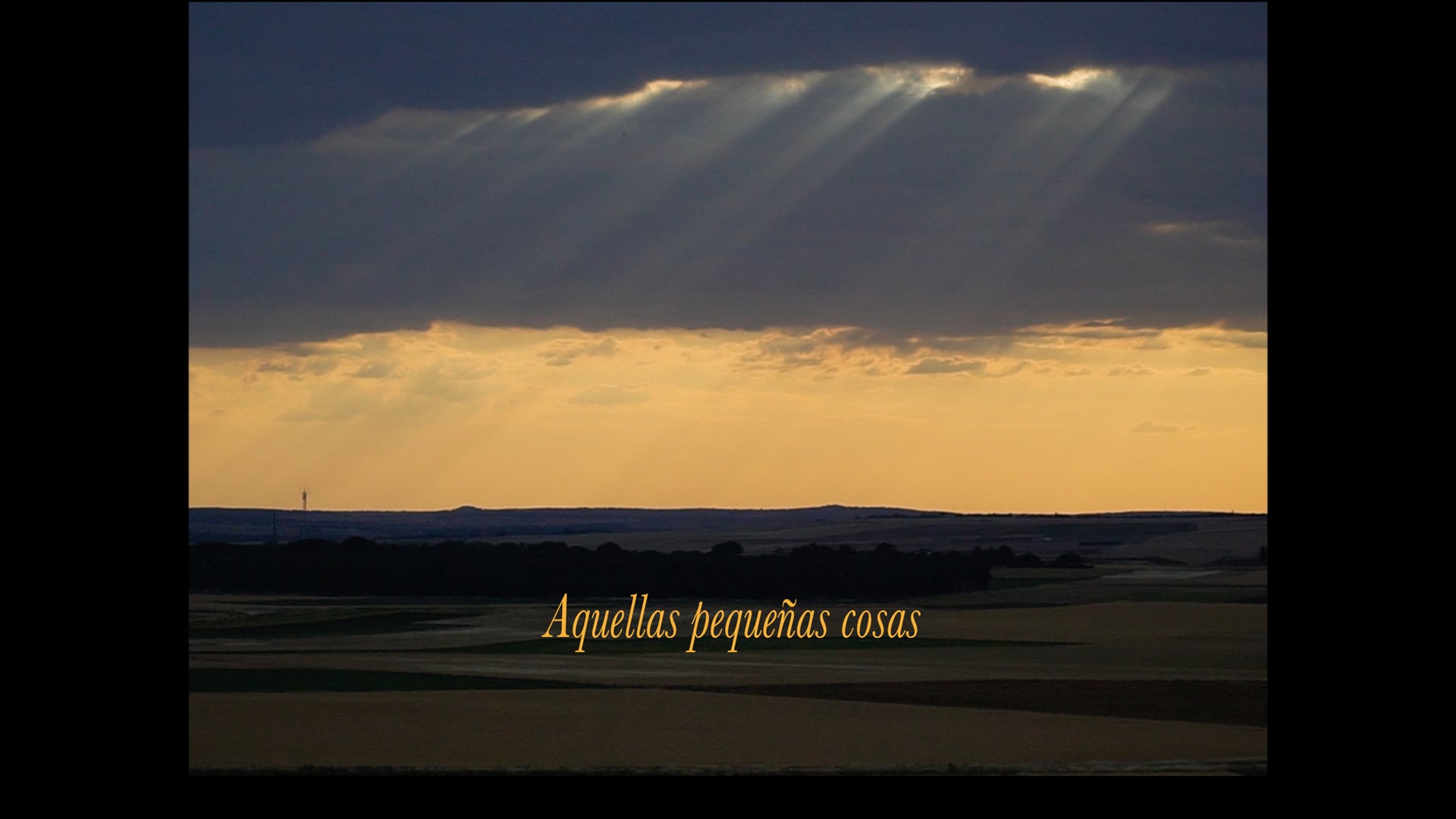 Aquellas pequeñas cosas