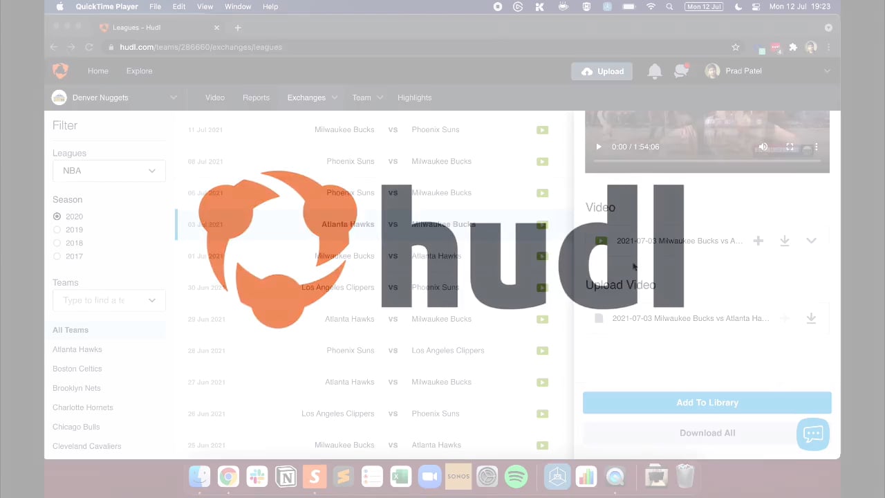Download a Playlist and Import into Hudl Sportscode • Instat for