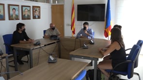 Presentació dels artistes de la Beca Primavera i la de Tardor