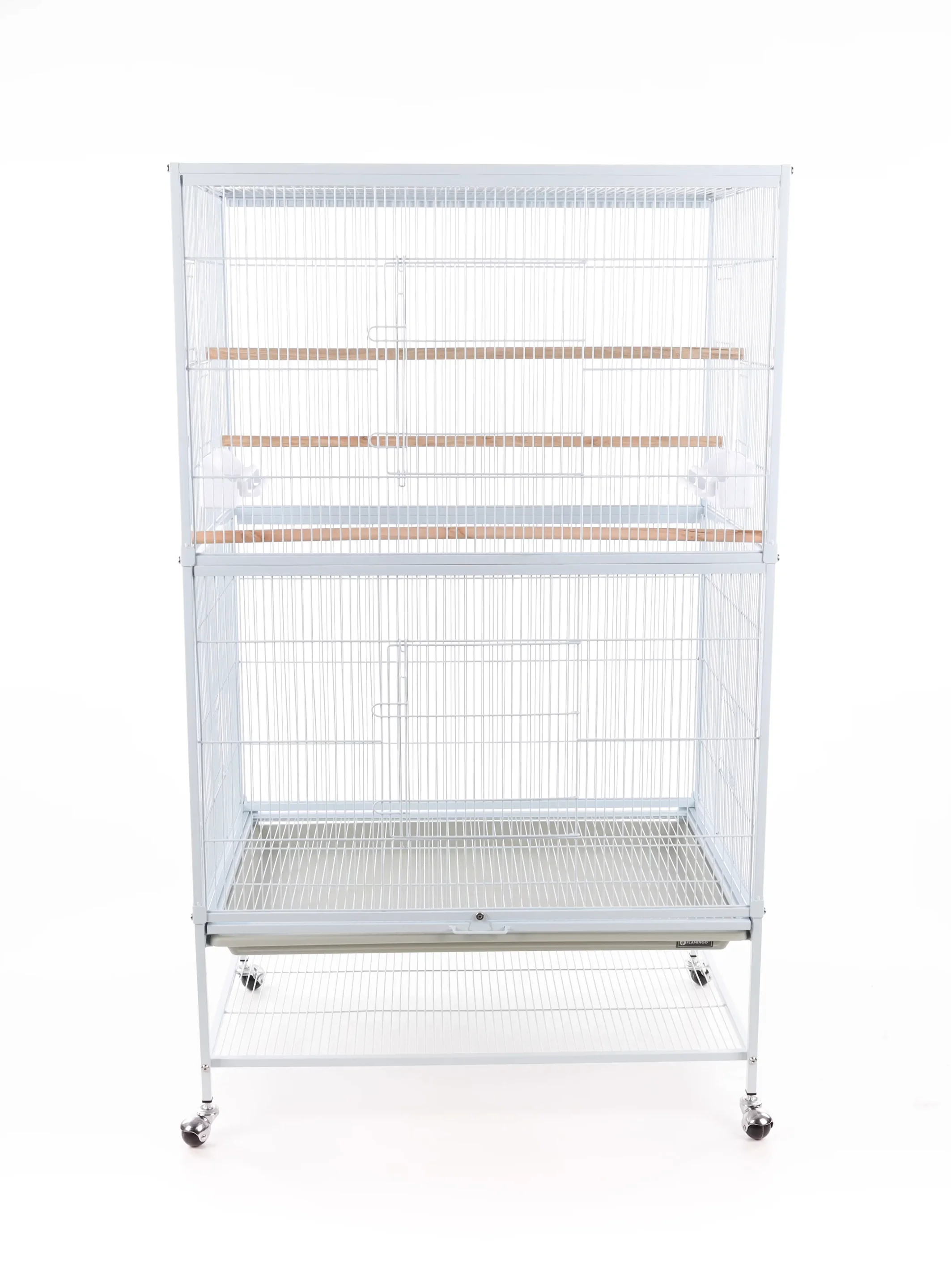 鳥用 鳥かご ベルギー FLAMINGOPET バードケージ サンバ ホワイト