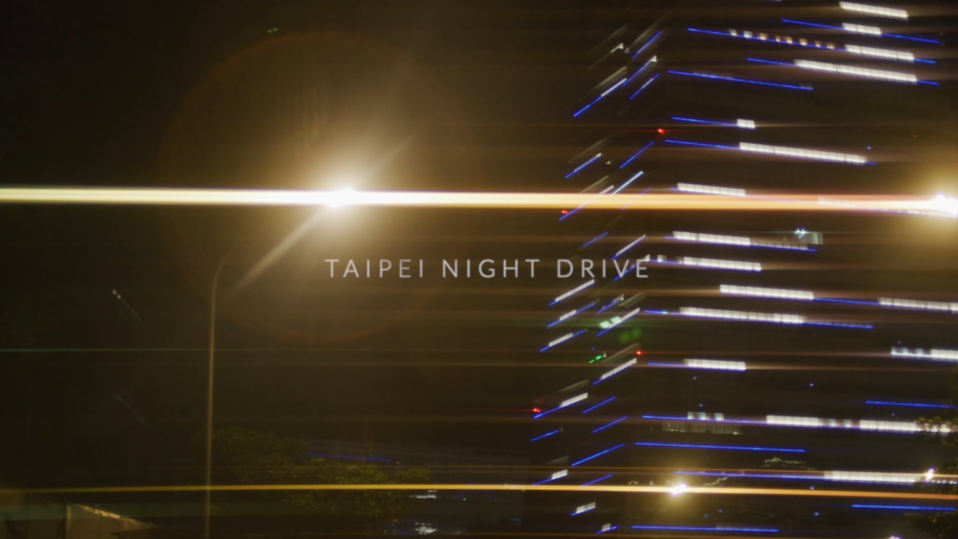 Taipei Night Drive | RED Komodo