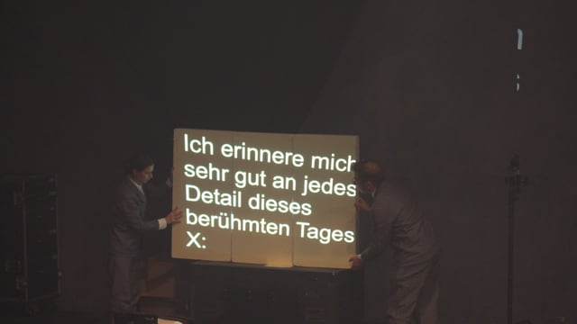 Trailer — Lieder ohne Worte, von Thom Luz und Ensemble