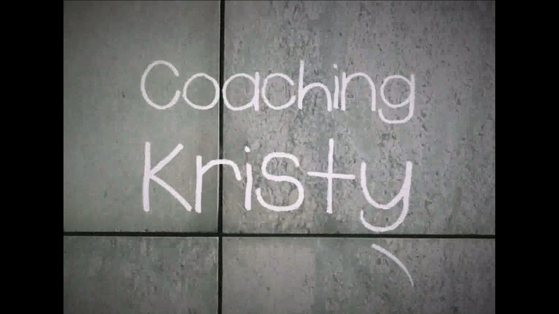 Coaching Kristy - Episode 3