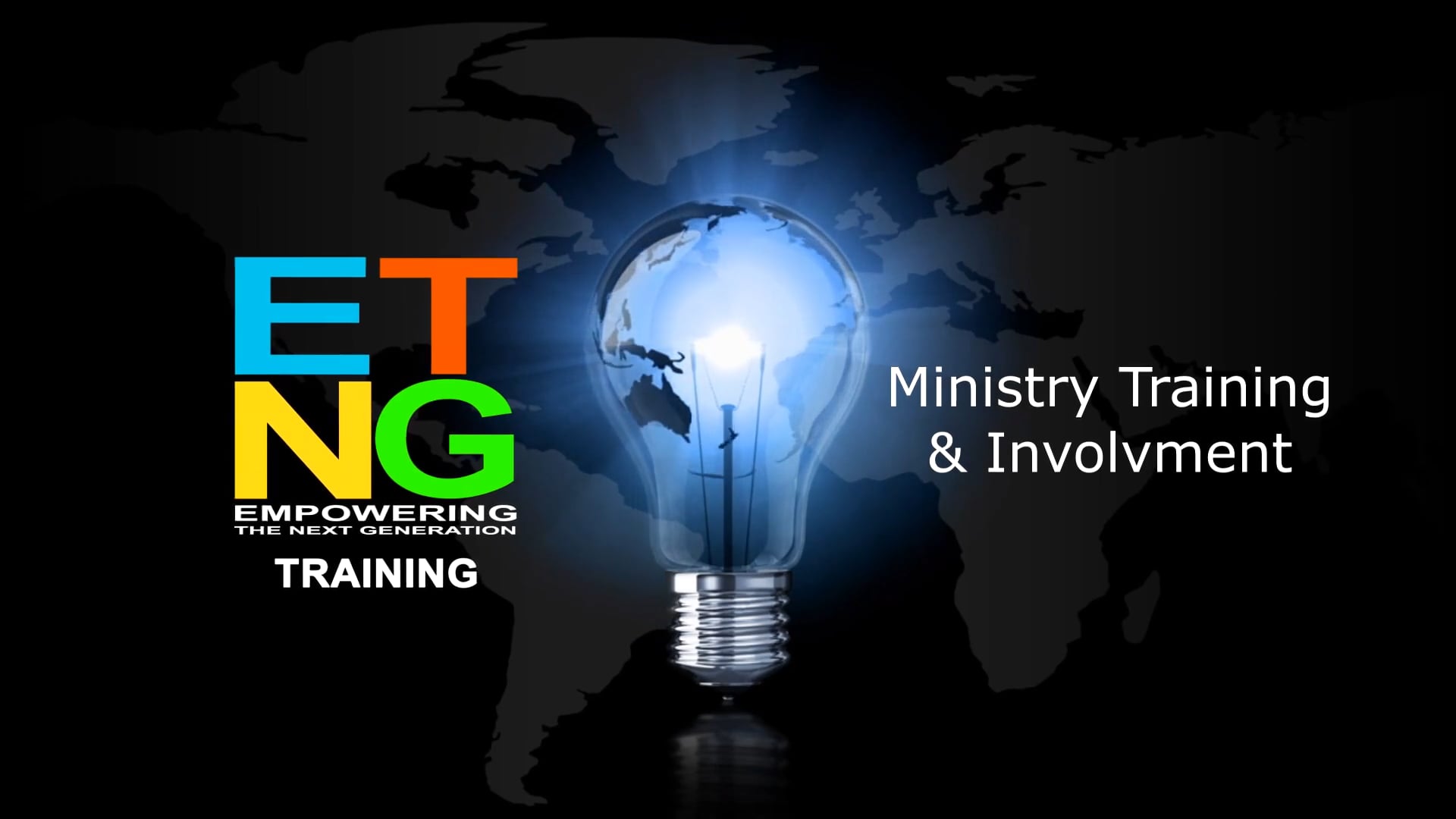13: Ministry Training Part One