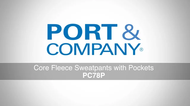 For Guys and Girls - Sweatpants Fleece with Pockets Port & Company