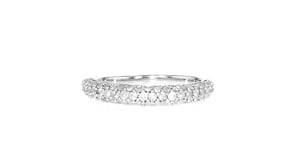 50 ct. t.w. Diamond Pave Ring in Sterling Silver
