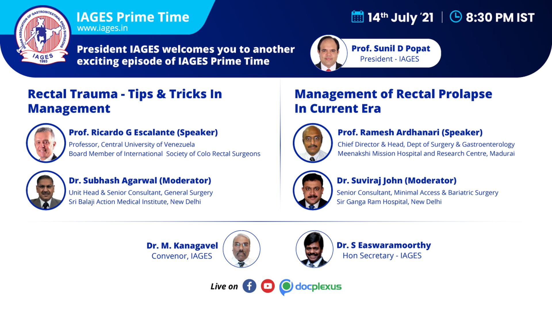 Management of Rectal Trauma and Prolapse in Current Era