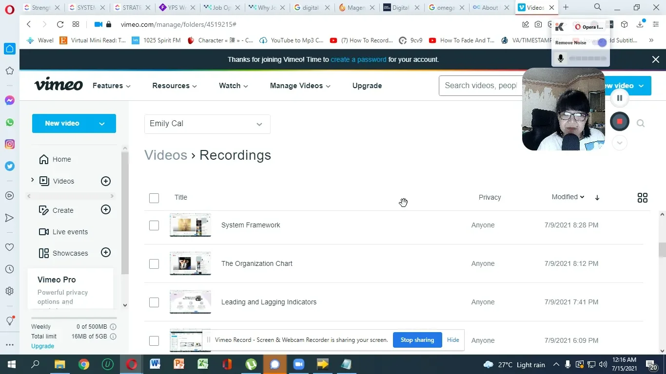 Daily Report for July 14, 2021 on Vimeo