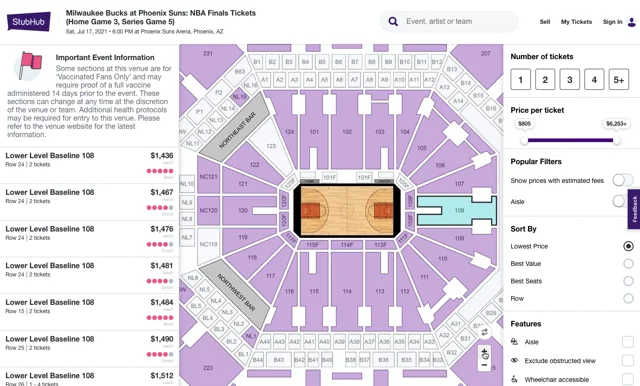 StubHub builds with the Mapbox Tilling Service