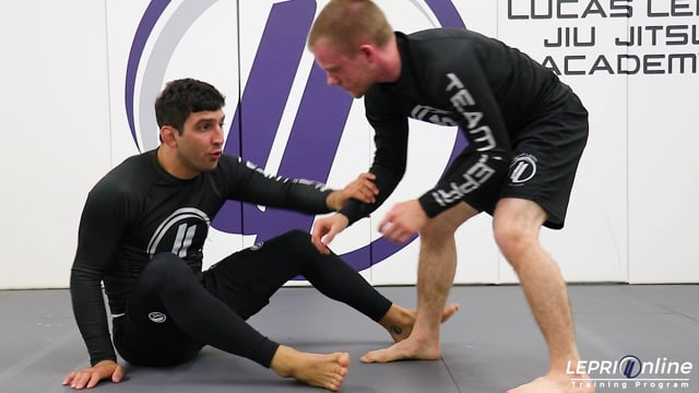 Arm Drag From Bottom to Single Leg Takedown