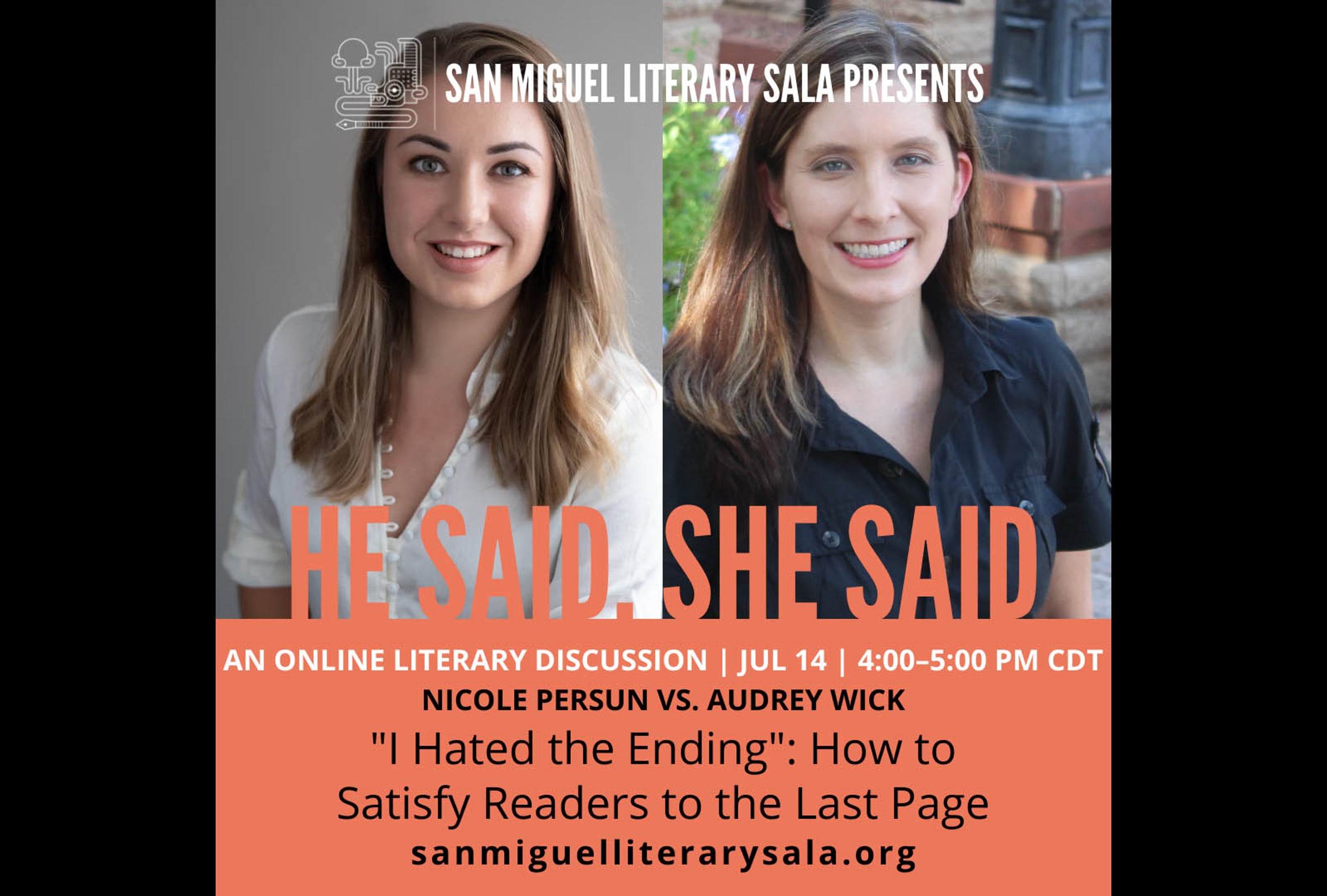 Nicole Persun & Audrey Wick: How to Satisfy Readers to the Last Page