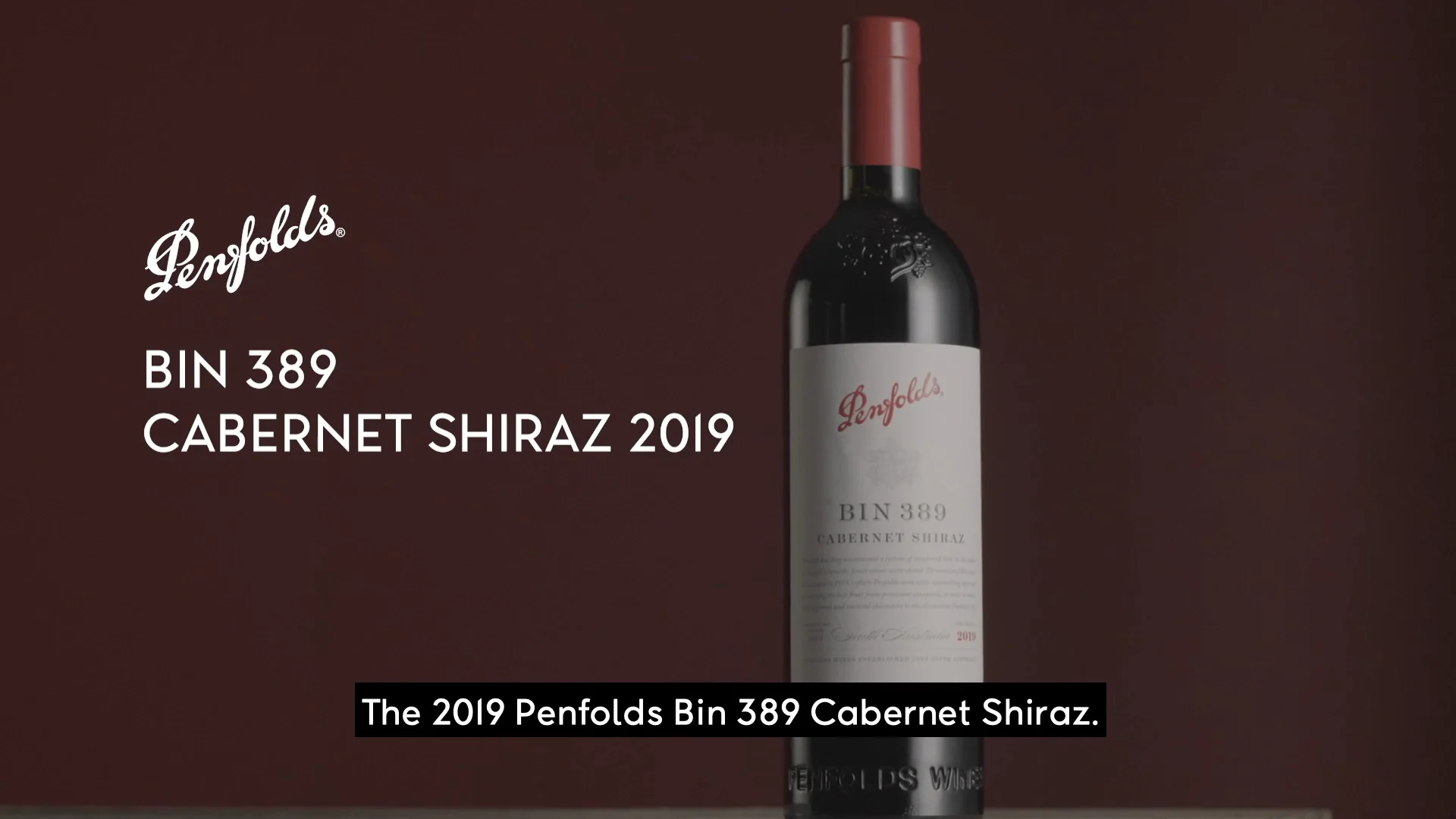 Penfolds Bin 389 Cabernet Sauvignon Shiraz 2019 | Penfolds